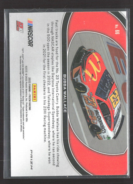 2022 Panini Prizm - Rides Bubba Wallace #66 Prizm