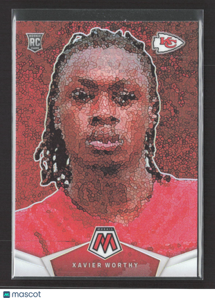 2024 Panini Mosaic - Micro Mosaic Xavier Worthy #MM-XWY (RC)