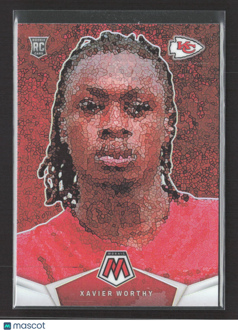 2024 Panini Mosaic - Micro Mosaic Xavier Worthy #MM-XWY (RC)
