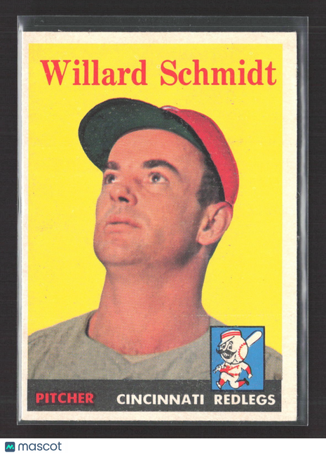1958 Topps - Willard Schmidt #214