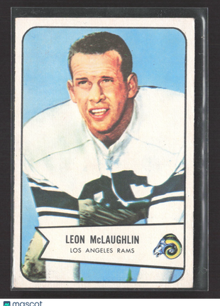 1954 Bowman - Leon McLaughlin #56 (RC)