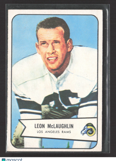 1954 Bowman - Leon McLaughlin #56 (RC)