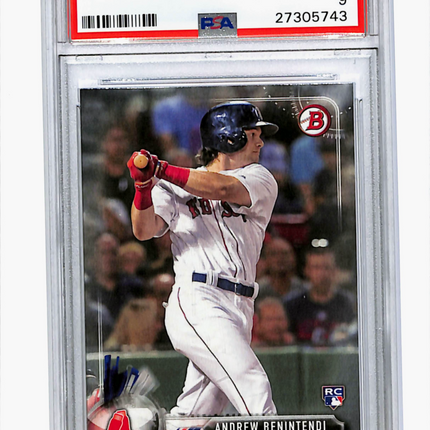 2017 Bowman Andrew Benintendi #23 PSA 9