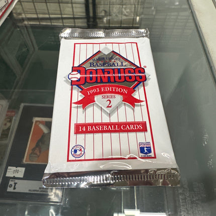 MLB 1993 Donruss Series 2 Pack
