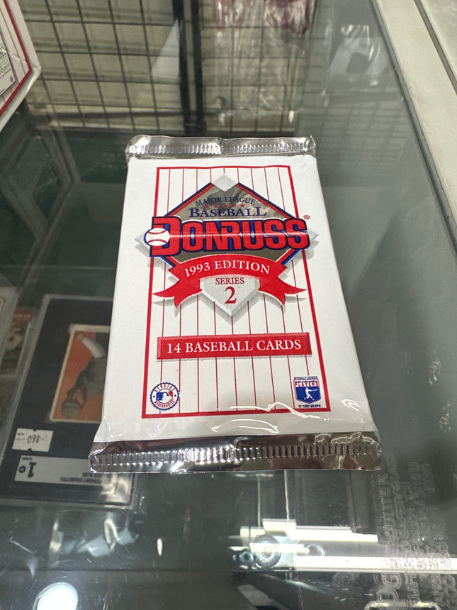 MLB 1993 Donruss Series 2 Pack