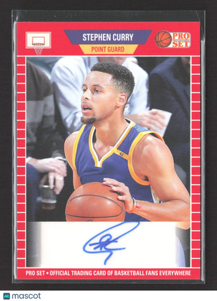 2021 Leaf Pro Set Stephen Curry Auto #PSA-SC1