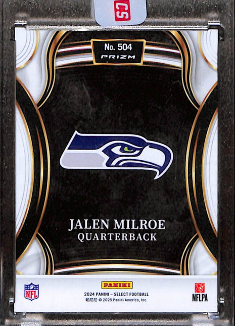 2024 Panini Select XRC Jalen Milroe Silver #504