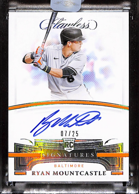 2021 Panini Flawless Rookie Signatures Ryan Mountcastle #FRS-RM /25 Auto