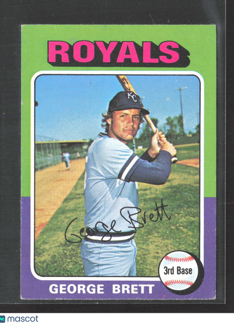 1975 Topps Mini George Brett #228 (RC)