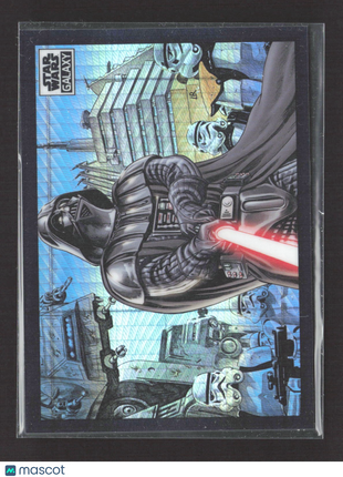 Star Wars Galaxy Chrome Darth Vader & His Stormtroopers /75 #59 Prism