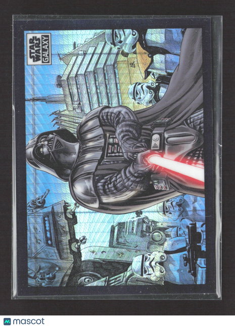 Star Wars Galaxy Chrome Darth Vader & His Stormtroopers /75 #59 Prism