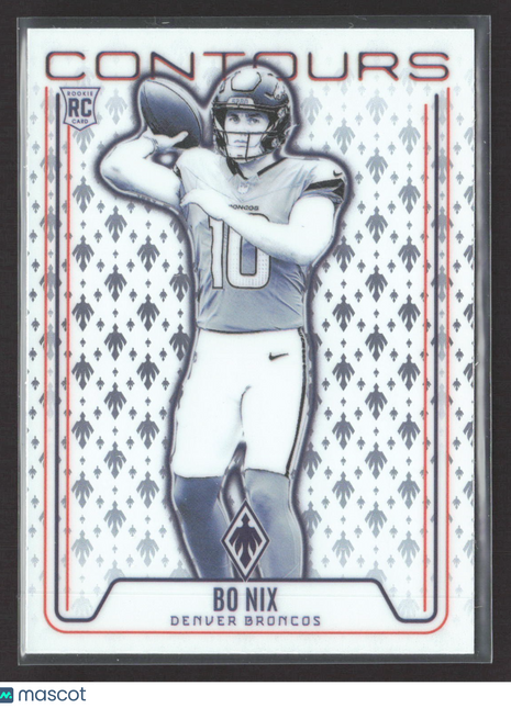 2024 Panini Phoenix - Contours Bo Nix #CON-BNX (RC)