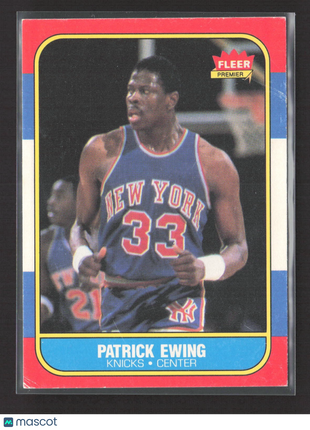 1986-87 Fleer - Patrick Ewing #32 (RC)