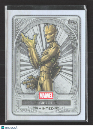 2025 Topps Marvel Mint Groot Minted Silver #68