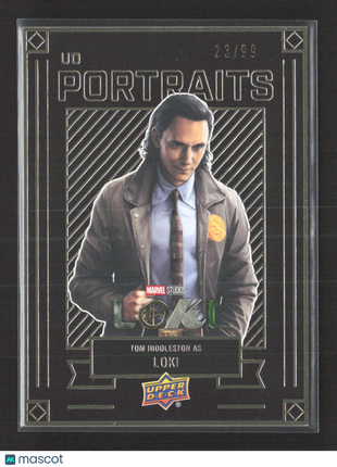 Tom Hiddleston As Loki - 2024 Upper Deck Marvel Studios Series 1 #P24 /99