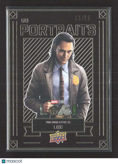 Tom Hiddleston As Loki - 2024 Upper Deck Marvel Studios Series 1 #P24 /99