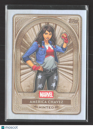 2025 Topps Marvel Mint America Chavez Minted #48 Bronze