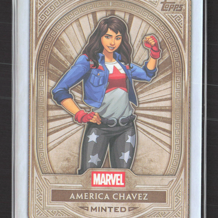 2025 Topps Marvel Mint America Chavez Minted #48 Bronze