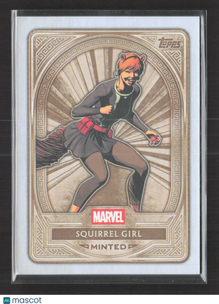 2025 Topps Marvel Mint Squirrel Girl Minted #45 Bronze