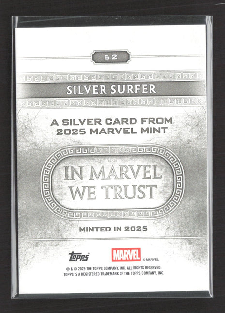 2025 Topps Marvel Mint Silver Sulfer Minted Silver #62