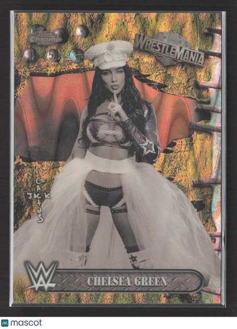 2025 Topps Chrome Cactus Jack Chelsea Green Gold Wave /50 #61