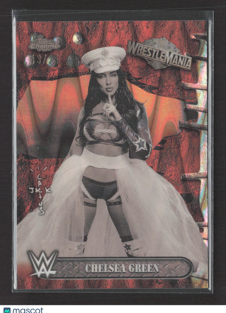 2025 Topps Chrome Cactus Jack Chelsea Green Orange Wave /25 #61