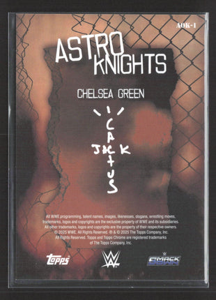 2025 Topps Chrome Cactus Jack Chelsea Green Black Refractor /10 #AOK-1