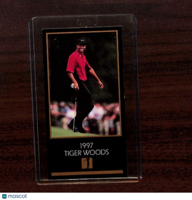 1997 CHampions of Golf Masters Collection Tiger Woods rc