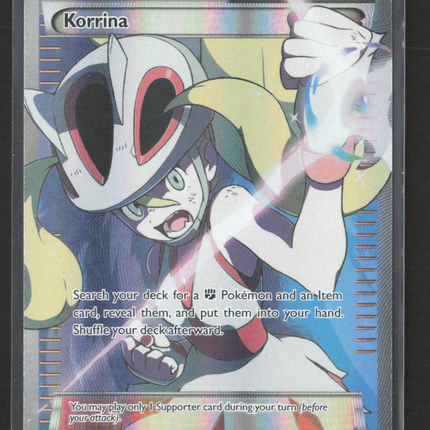 Pokemon 2014 Furious Fists Korrina FA #111/111