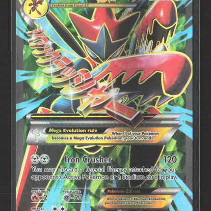 Pokemon 2016 BREAKpoint M Scizor EX FA #120/122