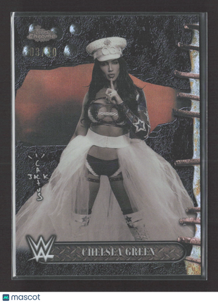 2025 Topps Chrome WWE Cactus Jack Chelsea Green #61 Black Refractor /10