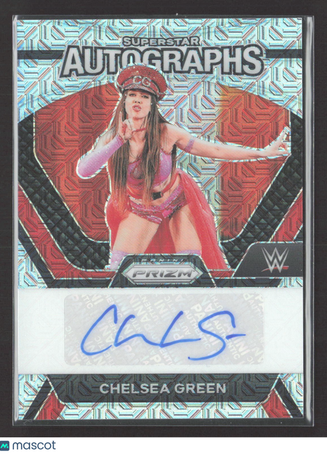 2024 Panini Prizm Chelsea Green Superstar Auto Mojo /25 #SA-CGR