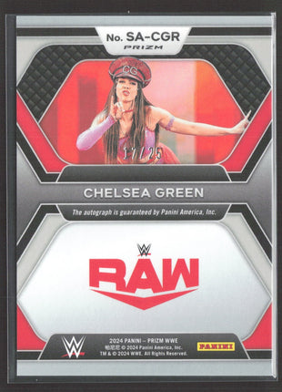 2024 Panini Prizm Chelsea Green Superstar Auto Mojo /25 #SA-CGR