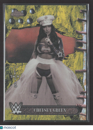 2025 Topps Chrome WWE Cactus Jack Chelsea Green #61 Gold Refractor /50