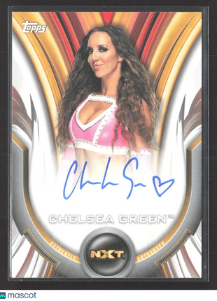 2020 Topps WWE Women's Division Chelsea Green NXT Auto /199 #A-CG