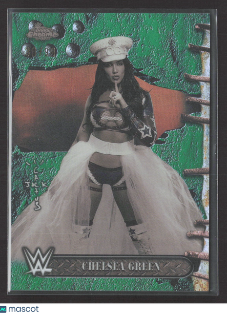 2025 Topps Chrome WWE Cactus Jack Chelsea Green #61 Green /99