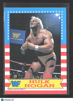1987 Topps WWF Hulk Hogan #3