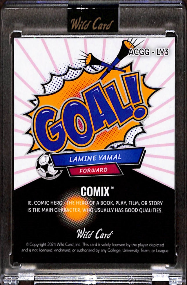 2024 Wild Card Lamine Yamal Rc #ACGG-LY3 /8