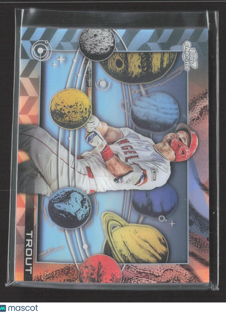 2025 Topps Cosmic Chrome Mike Trout Planetarium ssp #p-13