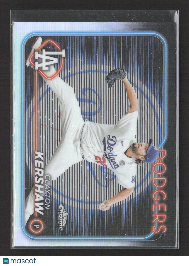 2024 Topps Chrome - Clayton Kershaw #110 Lightboard Refractor