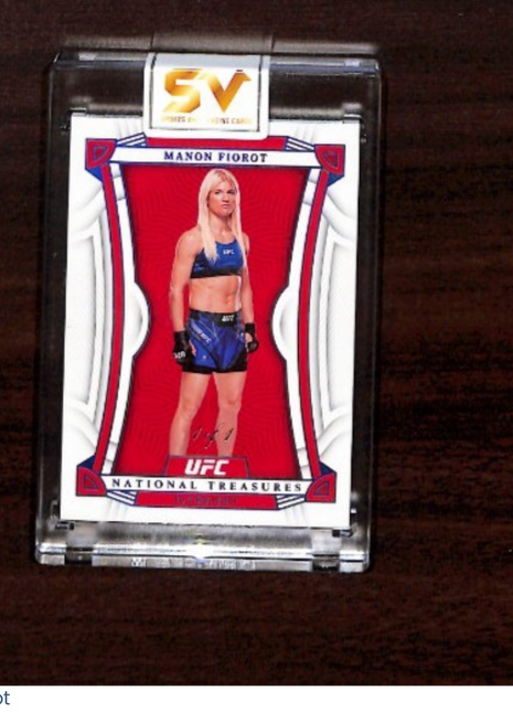 2023 Panini National Treasures Manon Fiorot Platinum 1/1 #432