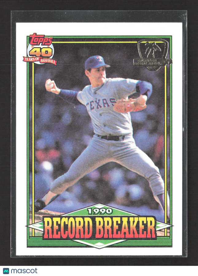 1991 Topps - Nolan Ryan #6 Operation Desert Shield