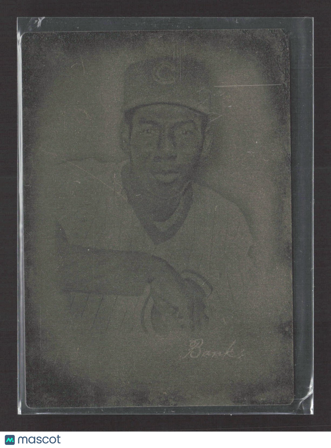 2025 Topps Allen & Ginter Ernie Banks Tin Type #54 Case Hit SSP
