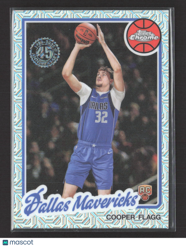 2025-26 Topps Chrome Cooper Flagg Silver Pack Mojo Rc #TC-CF