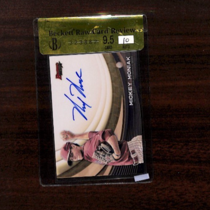 2017 Bowman's Best Mickey Moniak Superfractor Rc Auto 1/1 BGS RCR 9.5