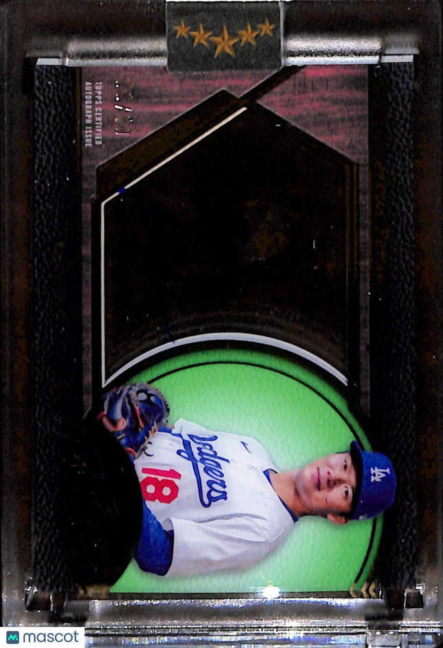 2025 Topps Five Star Yoshinobu Yamamoto Pentamerous Penmanship Auto /10