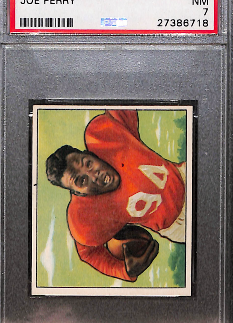1950 Bowman Joe Perry #35 PSA 7