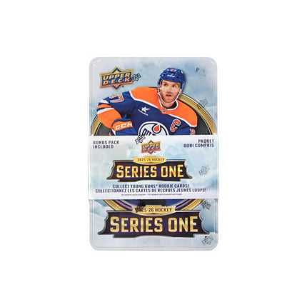 NHL 2025-26 Upper Deck NHL Series One Hockey Tin