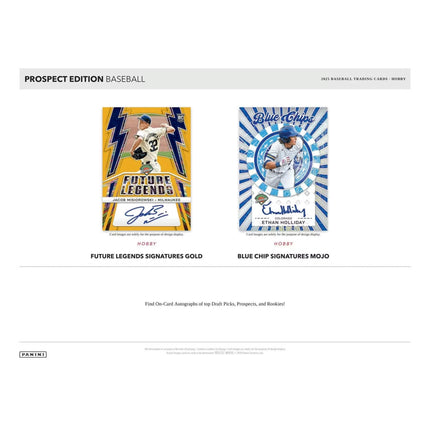 MLB 2025 Panini Prospect Edition Baseball Hobby Box