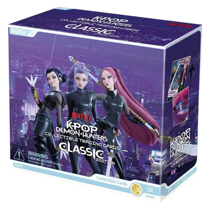 Kayou K-Pop Demon Hunters: Classic Edition 20 Pack Series 01 Gold Box